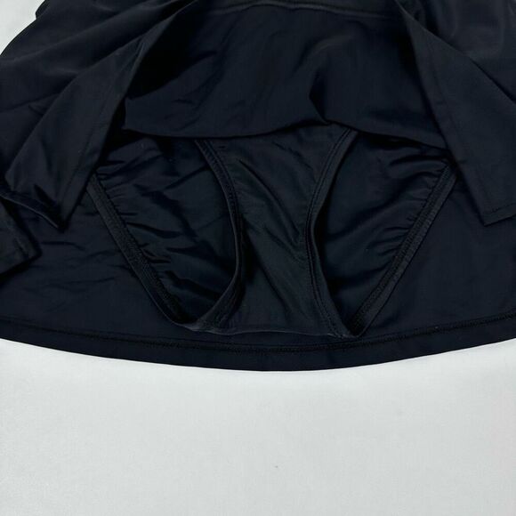 Croft & Barrow Black Swim Skirt size 6 - Picture 5 of 6